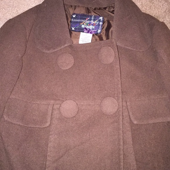 ⭐️ JACK by BB Dakota⭐️Brown Suede Peacoat STYLE⭐️ - Picture 3 of 5